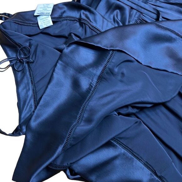 NWT Tufi Duek Silk Black Gisele Dress sz 2 - Picture 12 of 14